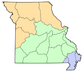 Missouri Ecological Drainage Units