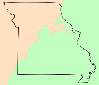 Missouri Level I Ecoregions