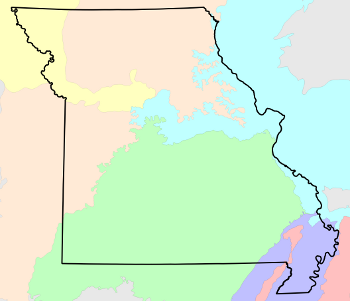 Missouri Level III Ecoregions