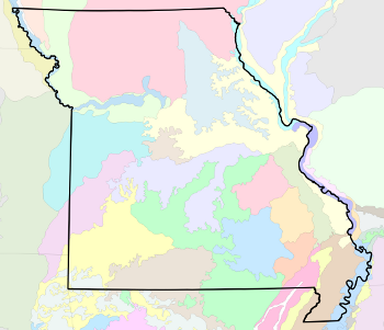 Missouri Level IV Ecoregions